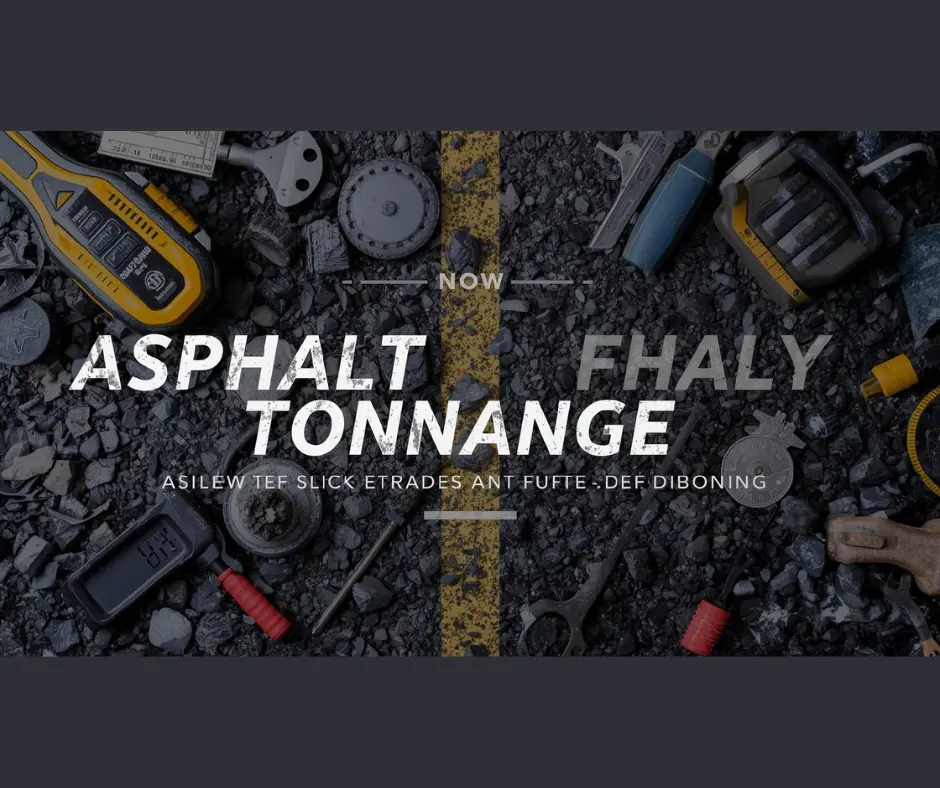 cara menghitung tonase aspal